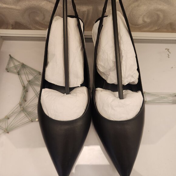 Vince Camuto Pilar Pumps. Black Leather. NIB. Size 9.5 - Picture 5 of 11